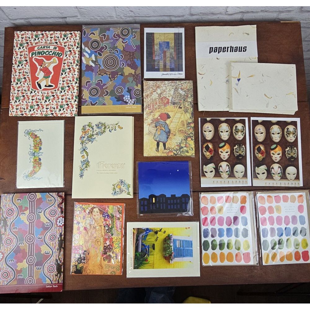 Lot of 15 Vintage Cards/Sets Pinocchio, Fiorenza, Michael Nelson, Italian‎